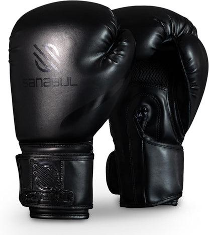 Sanabul Essential Gel Boxing Gloves for Men & Women, Kickboxing MMA, Muay Thai Gloves and Heavy Bag Training Punching & Sparring