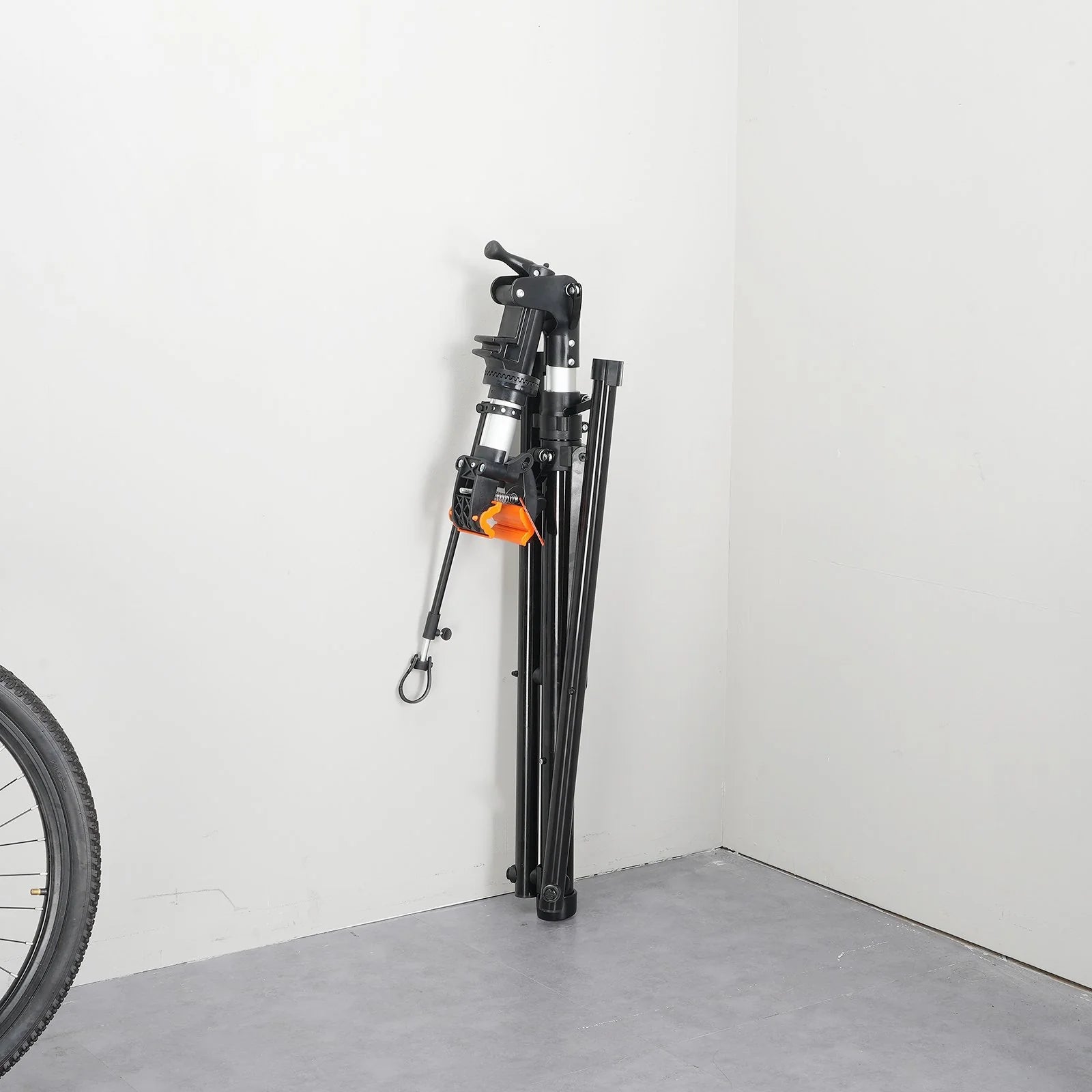 VEVOR Bike Repair Stand, 66 Lbs Heavy-Duty Aluminum Bicycle Repair Stand, Adjustable Height Bike Maintenance Workstand with Magnetic Tool Tray Telescopic Arm, Foldable Bike Work Stand for Home, Shops