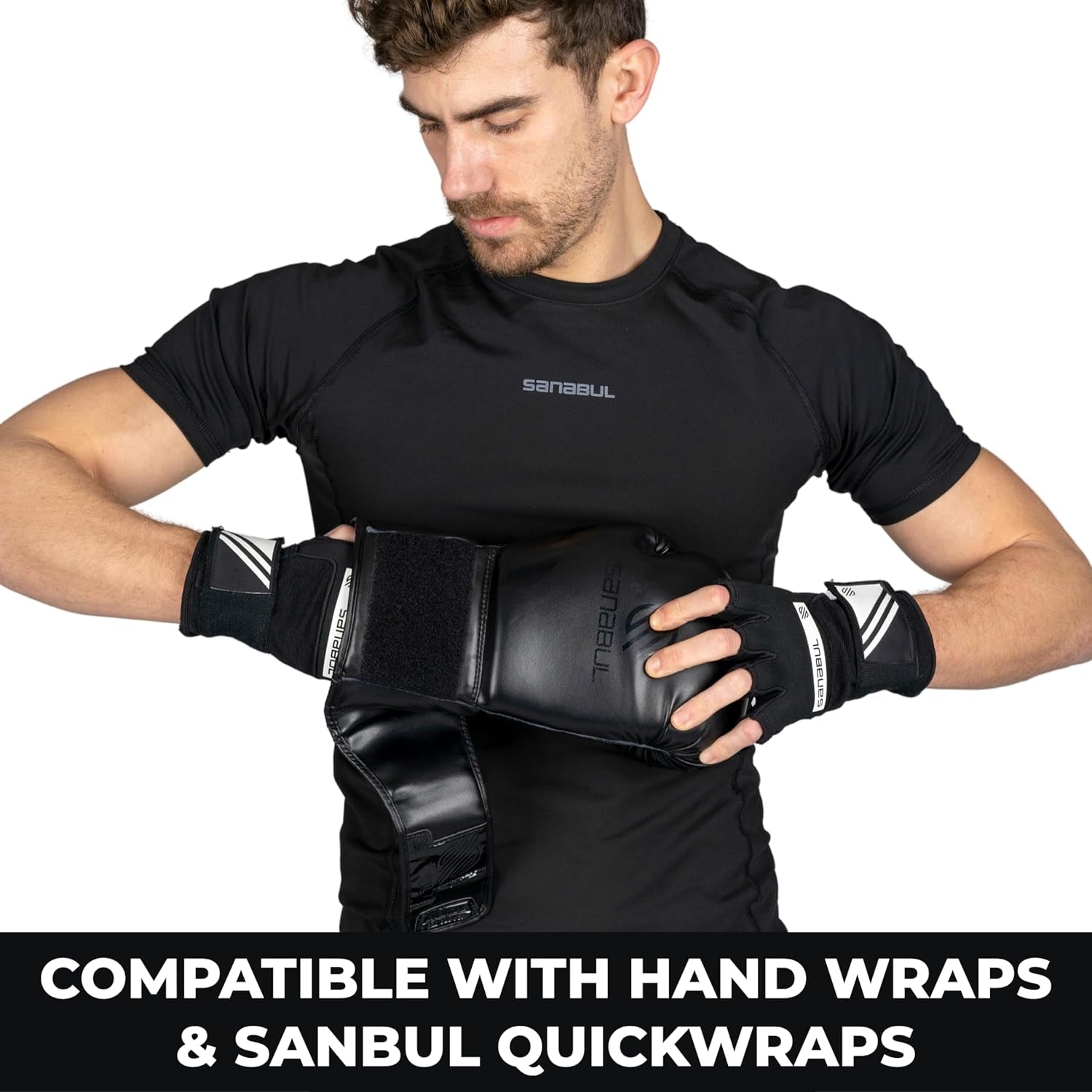 Sanabul Essential Gel Boxing Gloves for Men & Women, Kickboxing MMA, Muay Thai Gloves and Heavy Bag Training Punching & Sparring